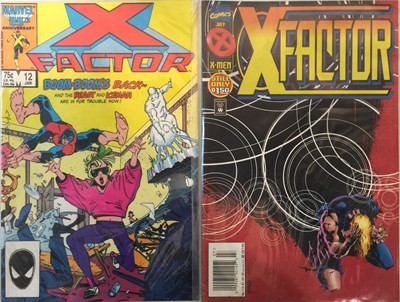 Lot 109 - MARVEL X-MEN & X-FACTOR COMICS.