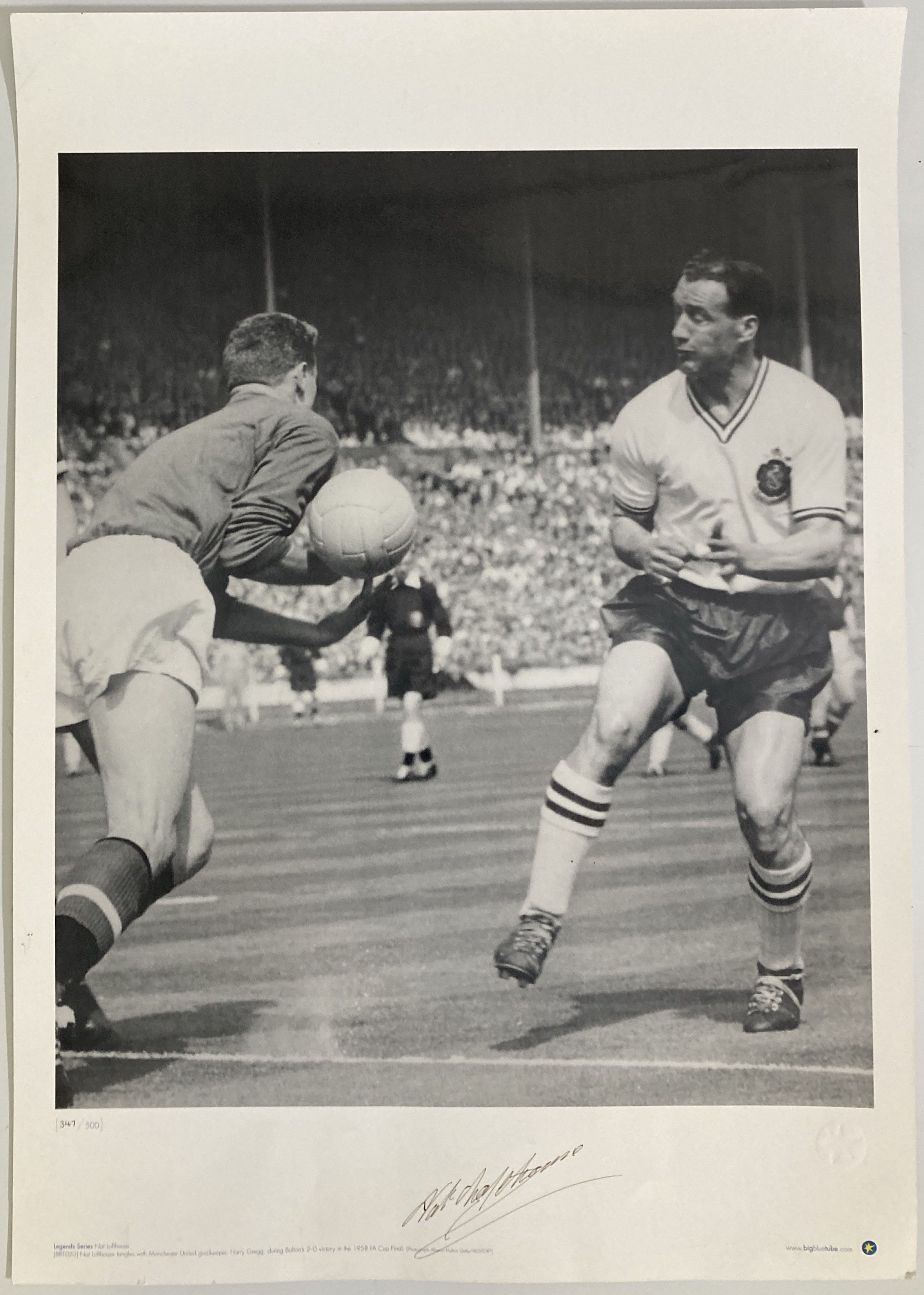 Lot 168 - FOOTBALL AUTOGRAPHS - LIMITED EDITION SIGNED