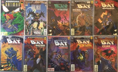 Lot 114 - BATMAN & RELATED DC COMICS.