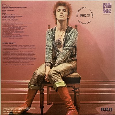 Lot 191 - DAVID BOWIE SIGNED SPACE ODDITY LP.