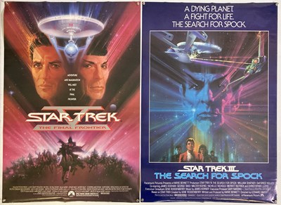 Lot 293 - OFFICIALLY ISSUED STAR TREK POSTERS.