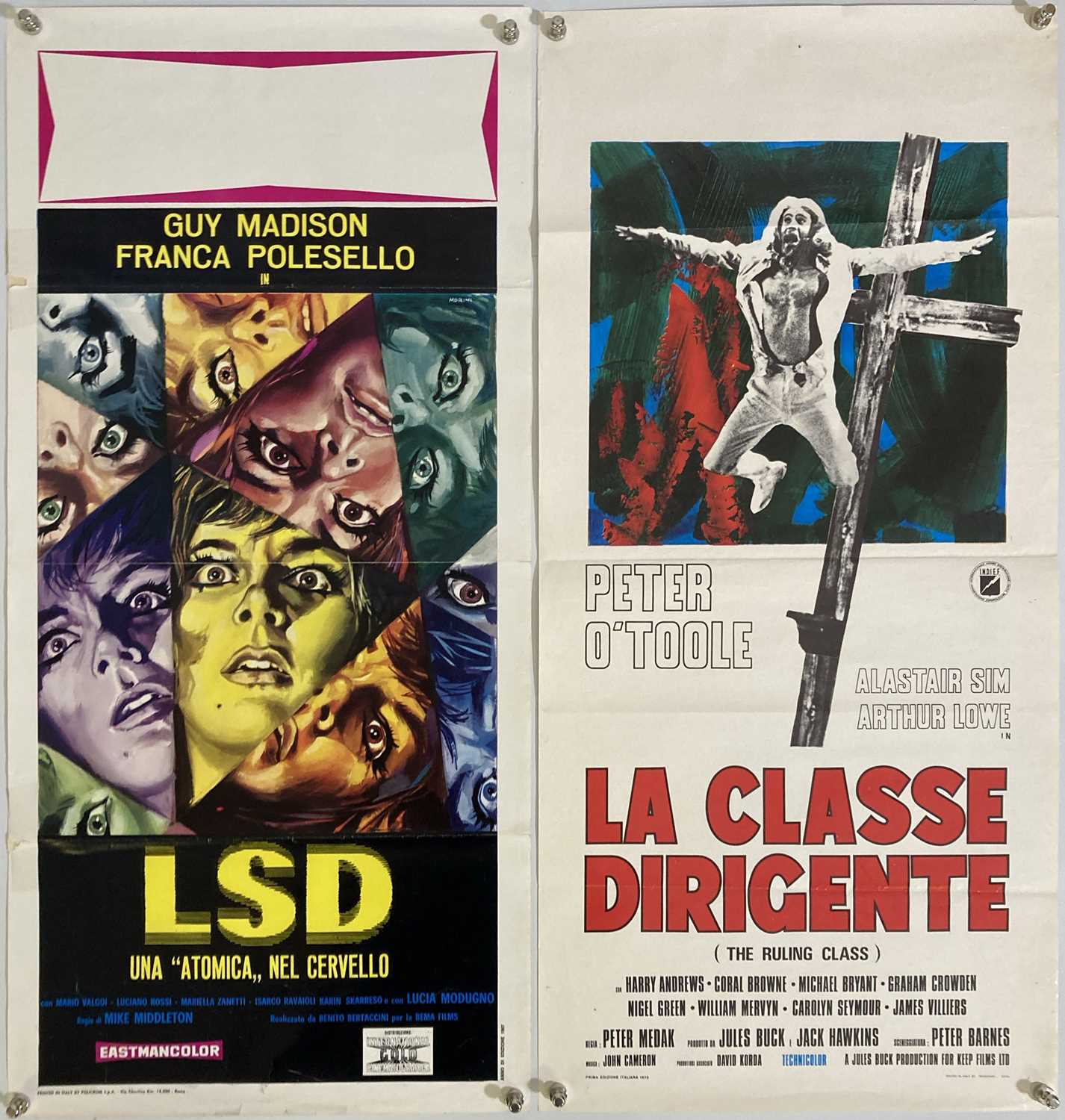 Lot 294 - LSD (1967) - ITALIAN CINEMA POSTER.