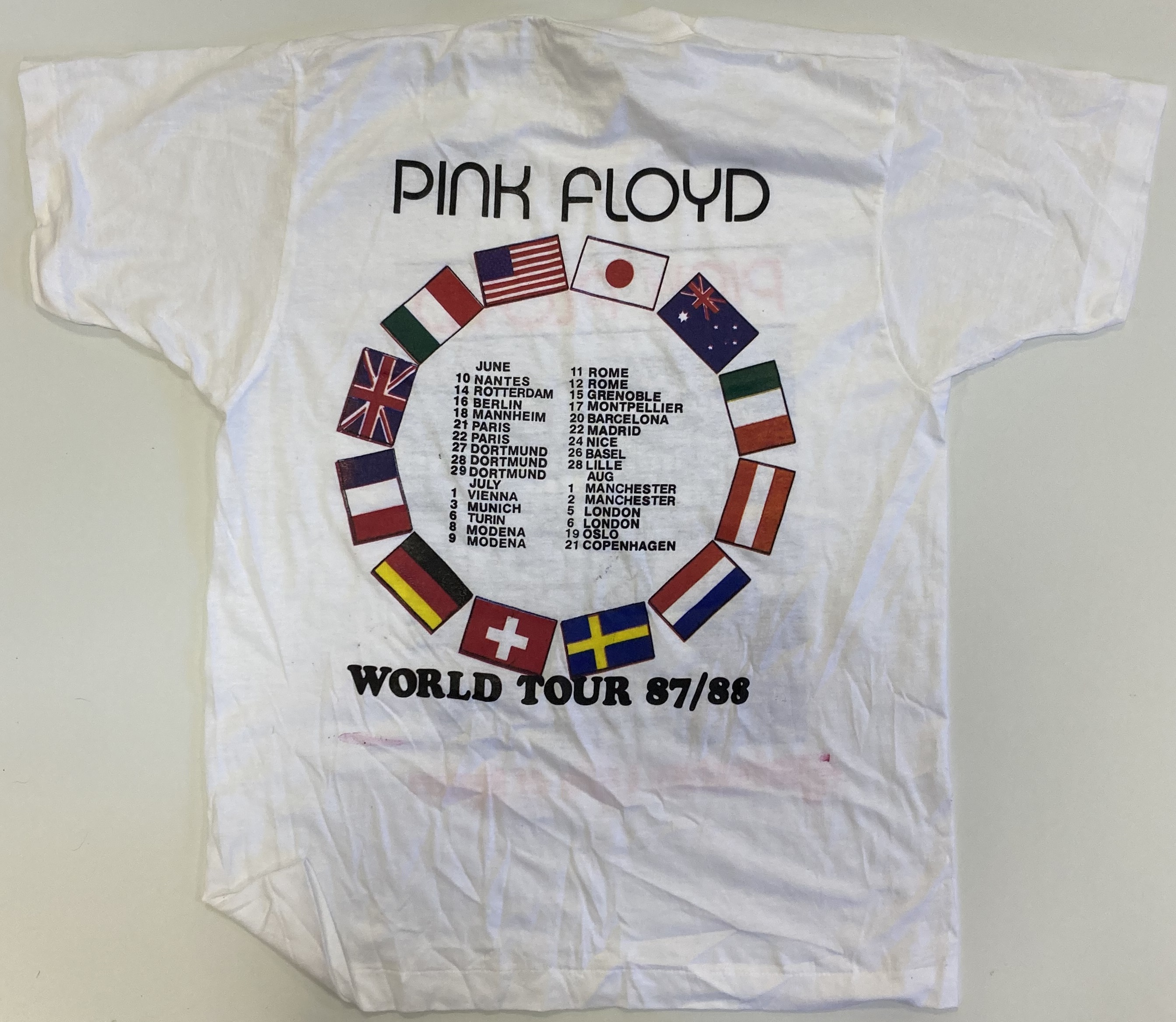 Lot 345 Pink Floyd T Shirts