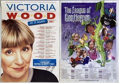 Lot 232 - BRITISH COMEDY POSTERS SIGNED - LEAGUE OF GENTLEMENT / VICTORIA WOOD.