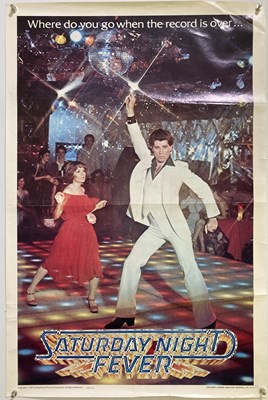 Lot 297 - FILM POSTERS INC SATURDAY NIGHT FEVER.