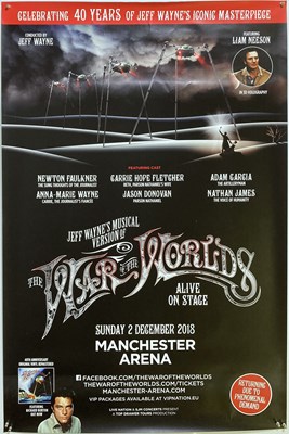 Lot 242 - MANCHESTER ARENA CONCERT UK BILLBOARD POSTERS.