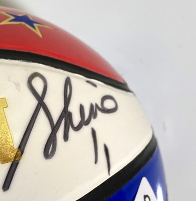 Lot 176 - SIGNED HARLEM GLOBETROTTERS BALL.