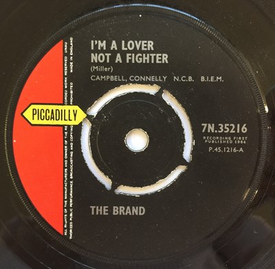 Lot 53 - THE BRAND - I'M A LOVER NOT A FIGHTER 7" (ORIGINAL UK COPY - PICCADILLY 7N 35216)