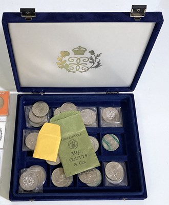 Lot 14 - COMMEMORATIVE CROWNS AND COINS SETS