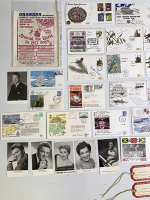 Lot 17 - ASSORTED SIGNED COVERS INCLUDING SPORT, ACTORS, EXPLORERS AND MILITARY
