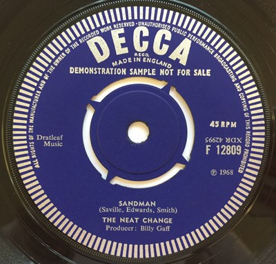 Lot 71 - THE NEAT CHANGE - I LIED TO AUNTIE MAY 7" (ORIGINAL UK DEMO - DECCA F 12809)