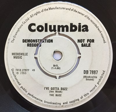 Lot 80 - THE BUZZ - YOU'RE HOLDING ME DOWN 7" (ORIGINAL UK DEMO - COLUMBIA DB 7887)