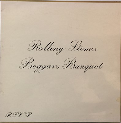 Lot 784 - THE ROLLING STONES - BEGGARS BANQUET UK UNBOXED MONO (LK4955)