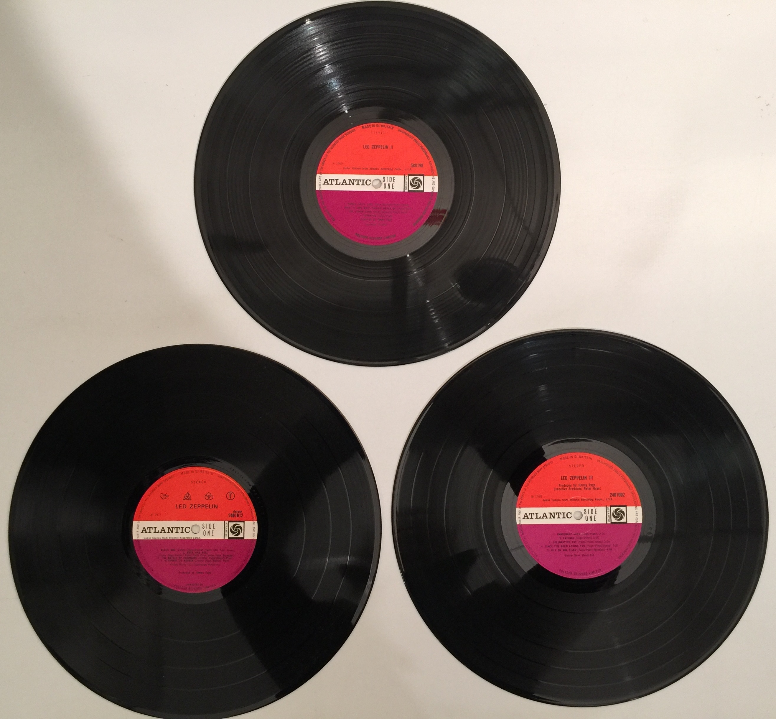 Led Zeppelin Rarities Lot 664 - LED ZEPPELIN - LP RARITIES