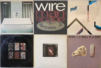 Lot 255 - WIRE AND RELATED - LPs
