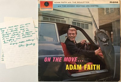 Lot 96 - ADAM FAITH LP COLLECTION (INCLUDING SIGNED)