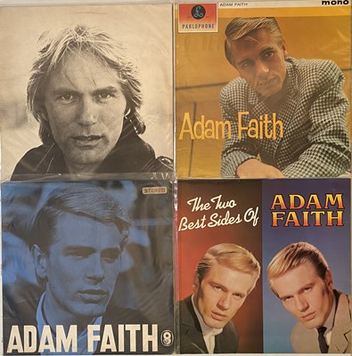 Lot 96 - ADAM FAITH LP COLLECTION (INCLUDING SIGNED)