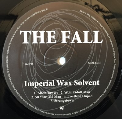 Lot 260 - THE FALL - IMPERIAL WAX SOLVENT LP (1766796)