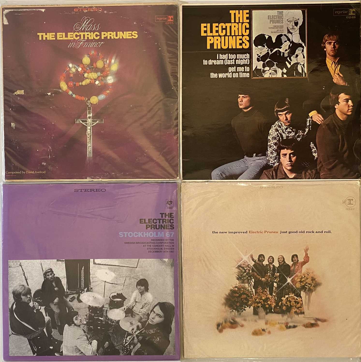 Lot 102 - THE ELECTRIC PRUNES - LPs