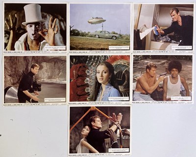 Lot 353 - JAMES BOND LOBBY CARDS - LIVE AND LET DIE
