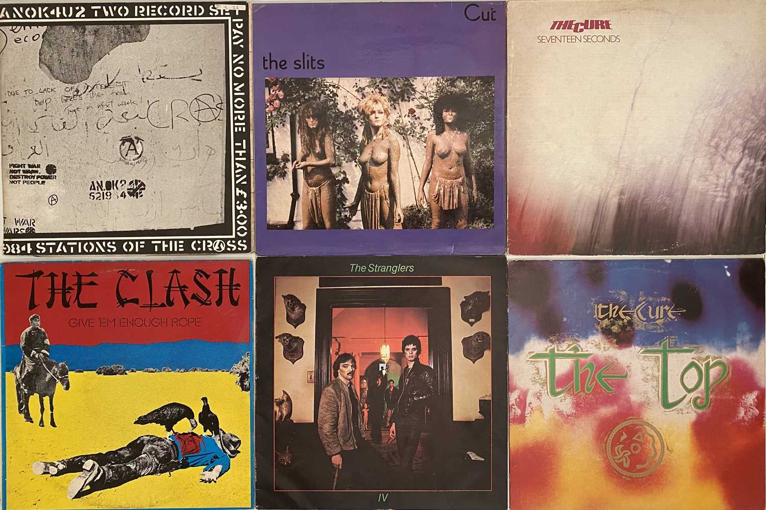 Lot 263 - GOTH/ WAVE/ PUNK/ ALT - LPs