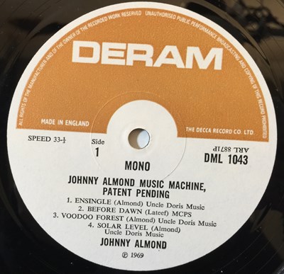 Lot 104 - JOHNNY ALMOND/RAY RUSSELL - UK LP RARITIES