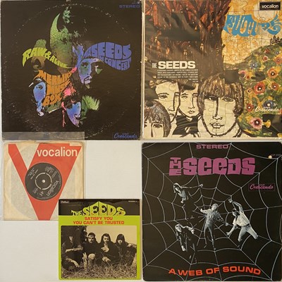 Lot 106 - THE SEEDS - LP/7" COLLECTION
