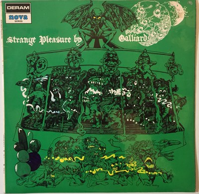 Lot 107 - GALLIARD - STRANGE PLEASURE LP (ORIGINAL UK COPY - DERAM NOVA SERIES SDN 4)