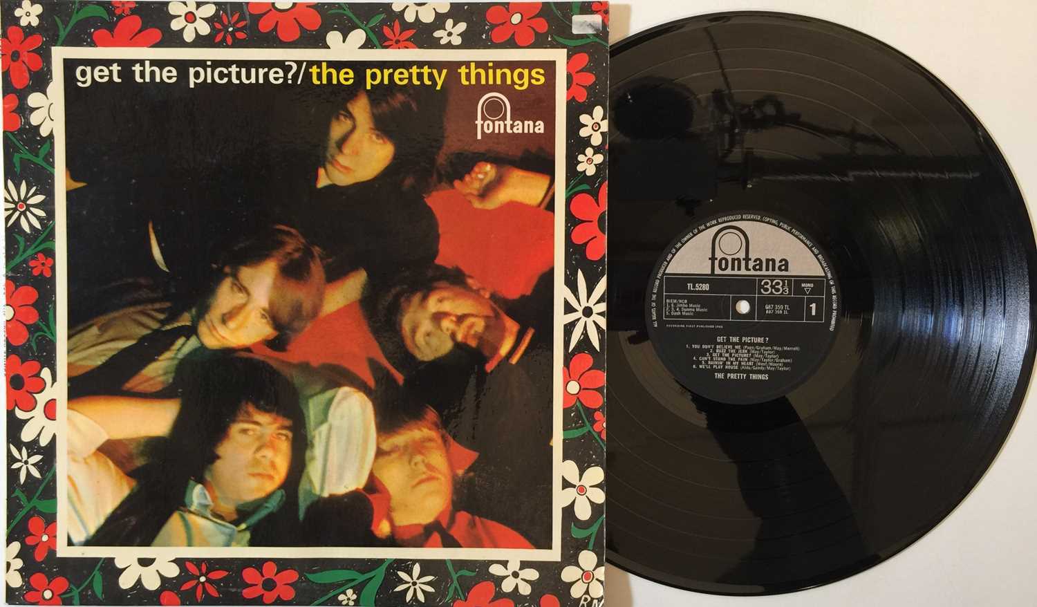 Lot 112 THE PRETTY THINGS GET THE PICTURE LP Lot 112 the pretty things get the picture lp