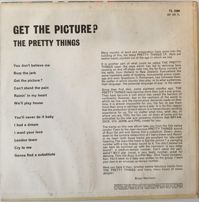 Lot 112 - THE PRETTY THINGS - GET THE PICTURE? LP (ORIGINAL UK MONO COPY - FONTANA TL 5280)