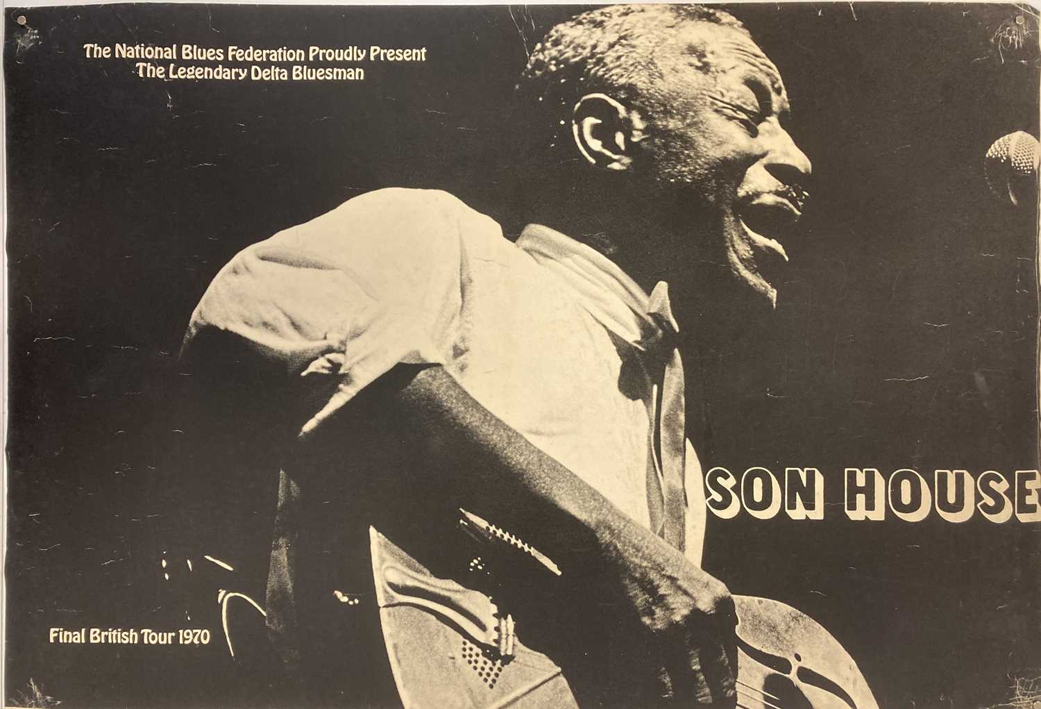 Lot 153 - SON HOUSE 1970 TOUR POSTER