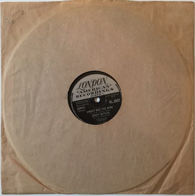 Lot 695 - JERRY BUTLER - FOR YOUR PRECIOUS LOVE - ORIGINAL UK 10" 78 RECORDING (LONDON HL 8697)