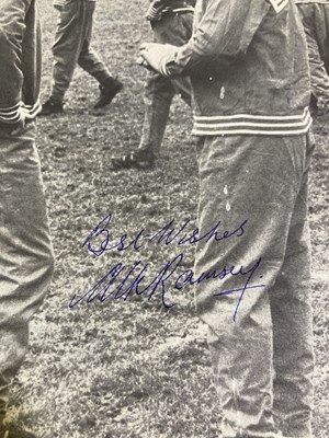 Lot 179 - ENGLAND 1966 WORLD CUP WINNERS SIGNED SHIRT.