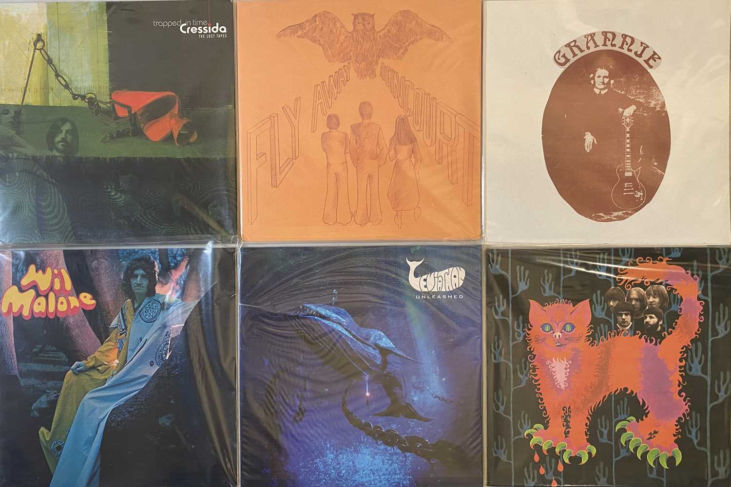 Lot 129 - RECORD COLLECTOR - PSYCH/PROG REISSUE LPs