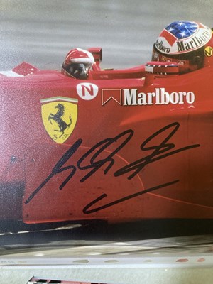 Lot 188 - MICHAEL SCHUMACHER SIGNED PHOTOGRAPH.