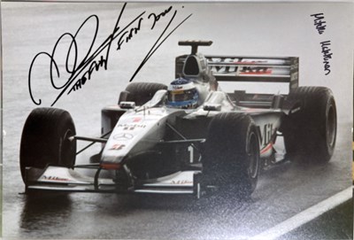 Lot 190 - FORMULA ONE STARS INC WORLD CHAMPIONS - AUTOGRAPHS.