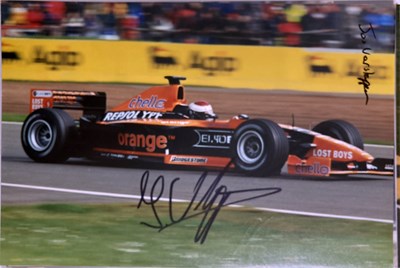 Lot 190 - FORMULA ONE STARS INC WORLD CHAMPIONS - AUTOGRAPHS.