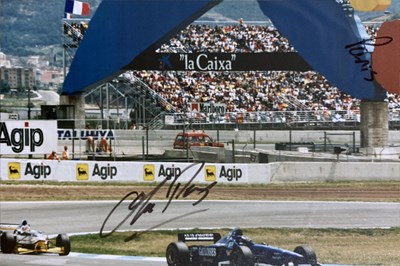 Lot 190 - FORMULA ONE STARS INC WORLD CHAMPIONS - AUTOGRAPHS.