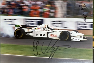 Lot 190 - FORMULA ONE STARS INC WORLD CHAMPIONS - AUTOGRAPHS.