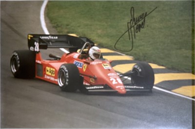 Lot 190 - FORMULA ONE STARS INC WORLD CHAMPIONS - AUTOGRAPHS.