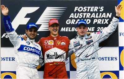 Lot 190 - FORMULA ONE STARS INC WORLD CHAMPIONS - AUTOGRAPHS.