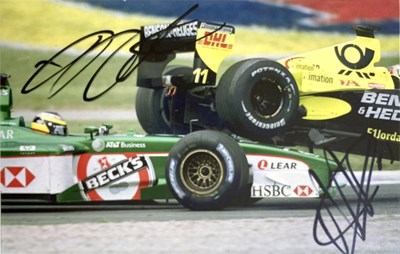 Lot 190 - FORMULA ONE STARS INC WORLD CHAMPIONS - AUTOGRAPHS.