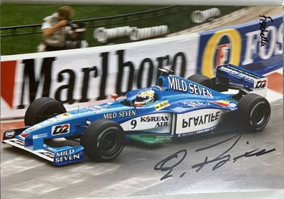 Lot 190 - FORMULA ONE STARS INC WORLD CHAMPIONS - AUTOGRAPHS.