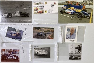 Lot 192 - FORMULA ONE LEGENDS - SIGNED ITEMS.