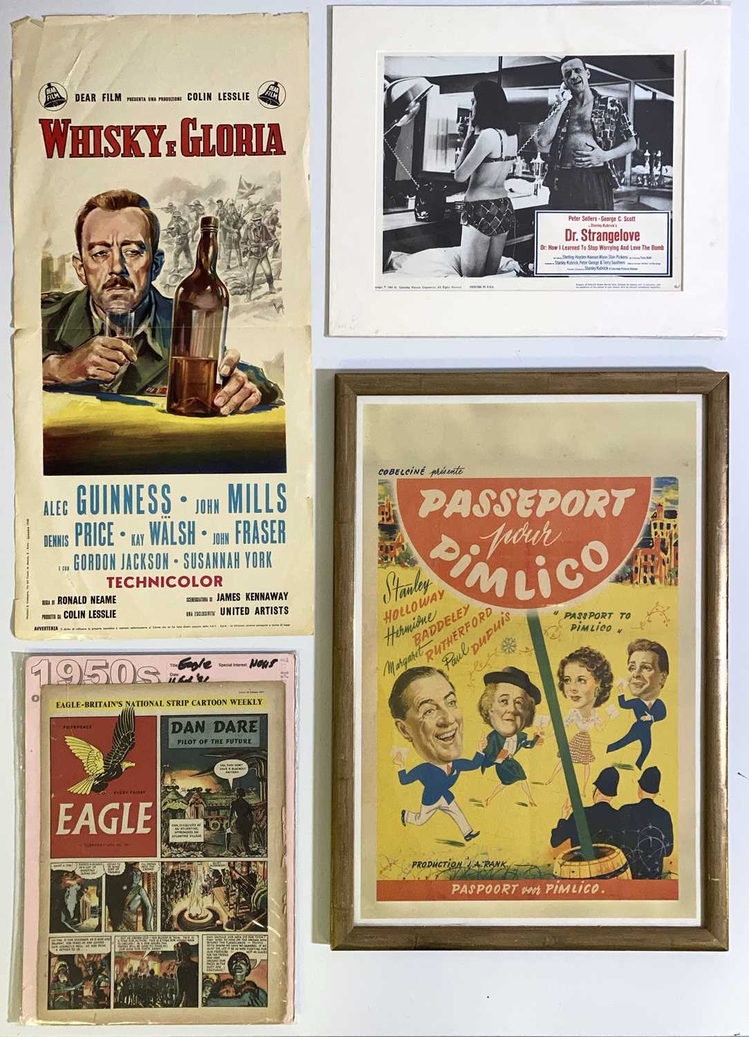 Lot 301 - OVERSEAS FILM POSTERS / LOBBY CARDS ETC.