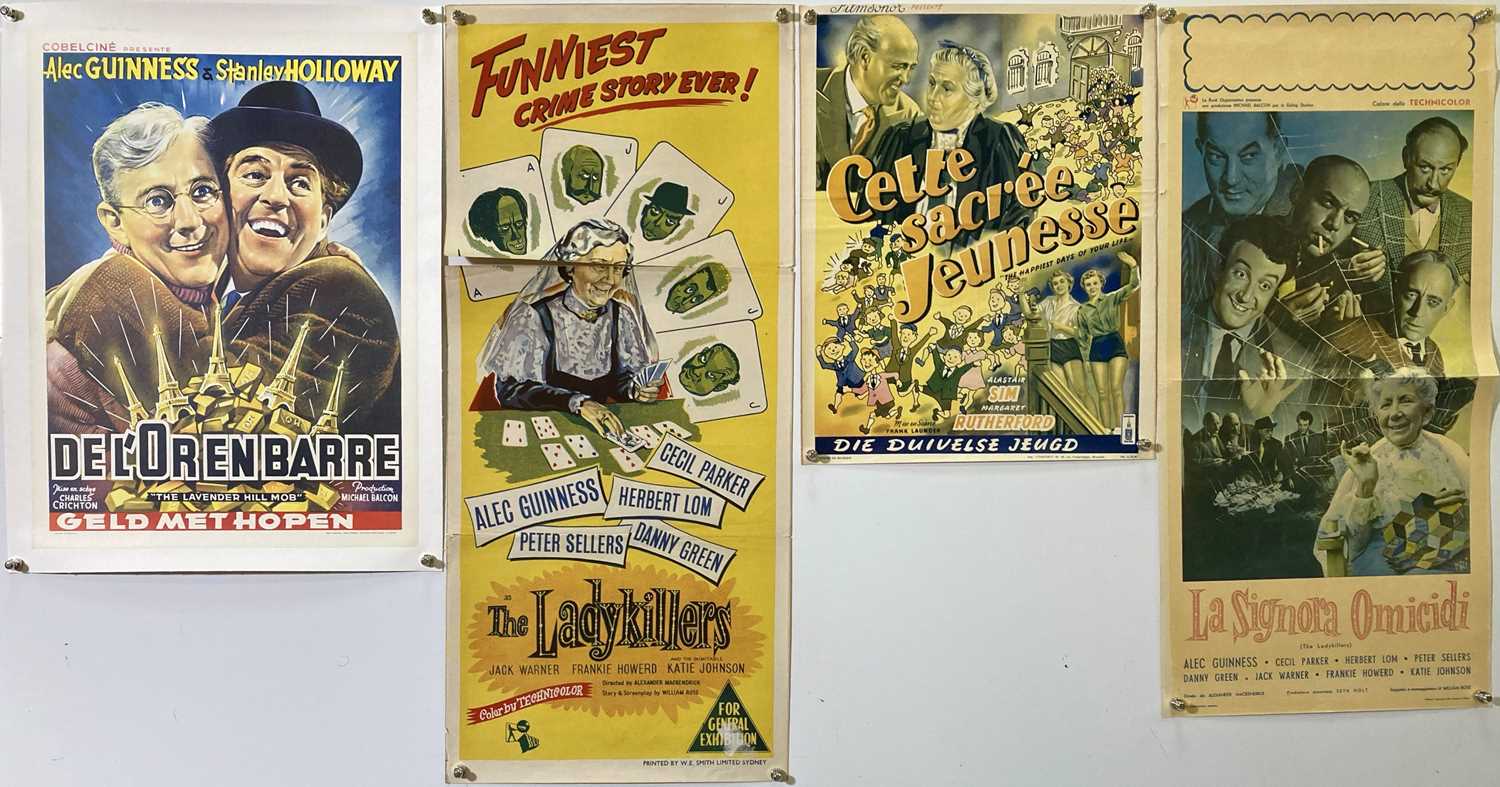 Lot 302 - FILM POSTERS INC AUSTRALIAN LADYKILLERS DAYBILL.