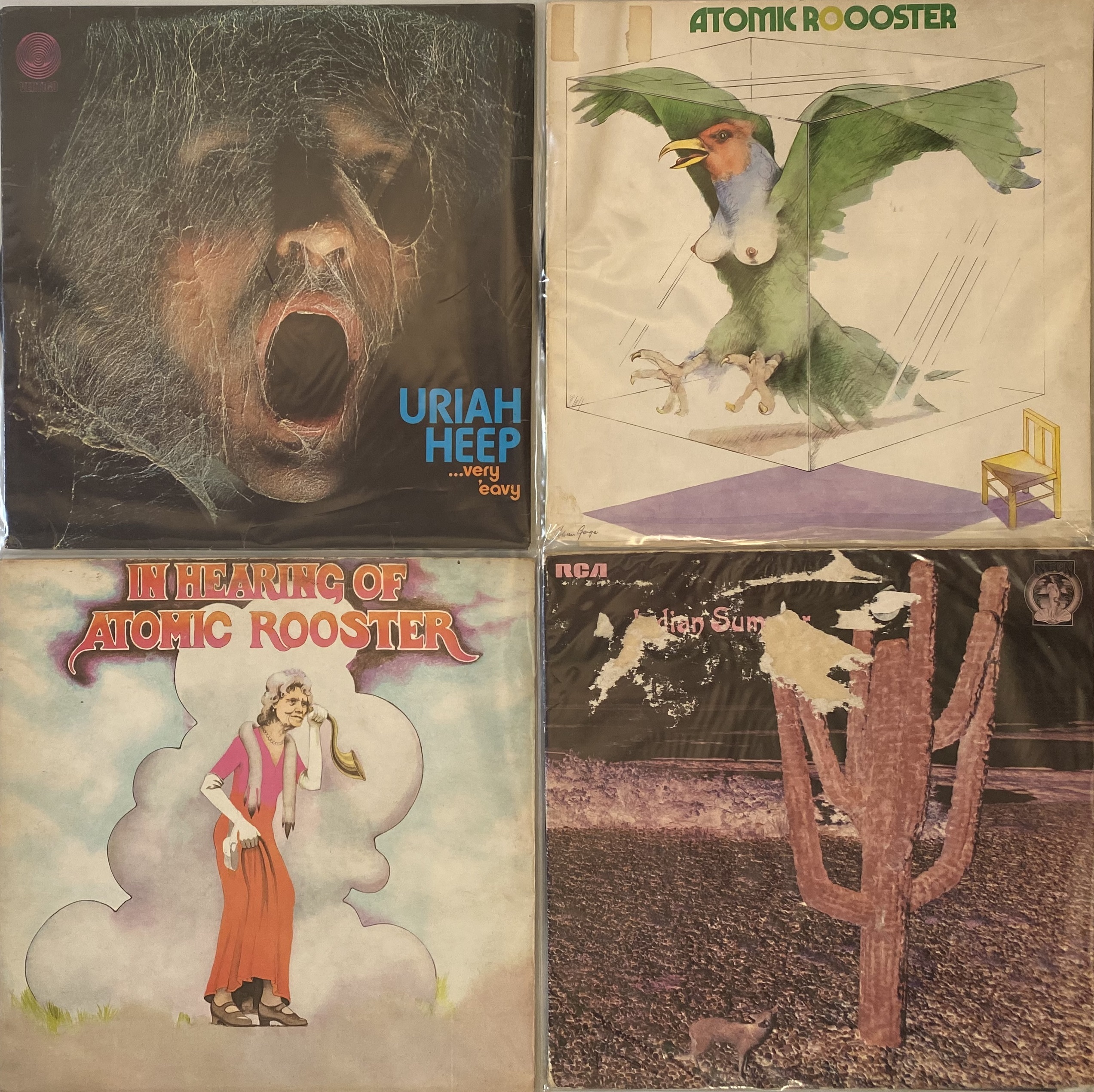 Lot 139 - PROG/HEAVY ROCK - UK LP RARITIES