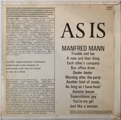 Lot 142 - MANFRED MANN - LPs