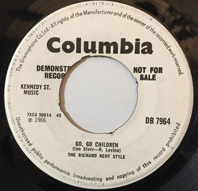 Lot 149 - THE RICHARD KENT STYLE - NO MATTER WHAT YOU DO 7" (ORIGINAL UK DEMO - COLUMBIA DB 7964)