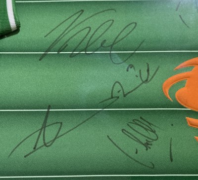 Lot 196 - FULL SIGNED IRELAND 2003 SQUAD SHIRT.